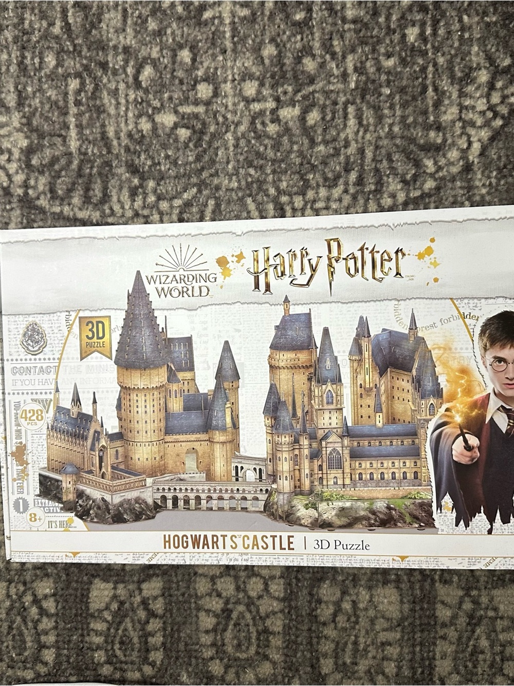 Wizarding World Harry Potter Hogwarts Castle 3D Puzzle 428 Pieces